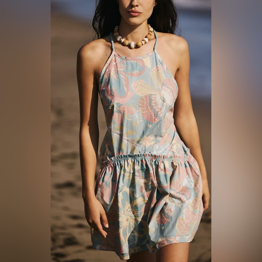 Nwot Free People Deserted Island Mini Dress